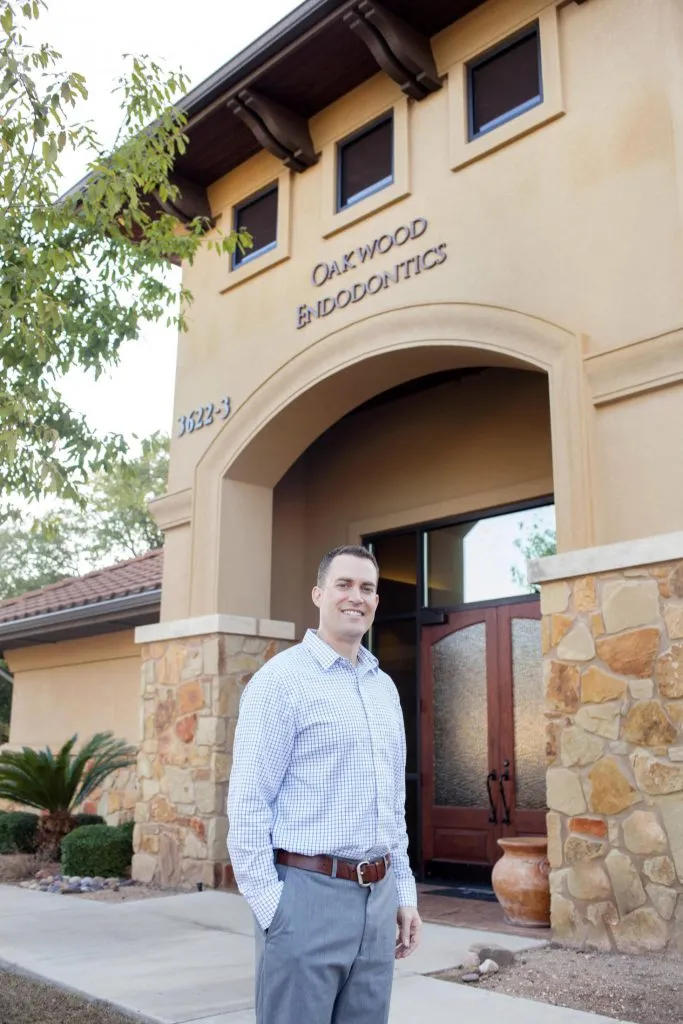 Dr. Bjarnason outside the {PRACTICE_NAME} office